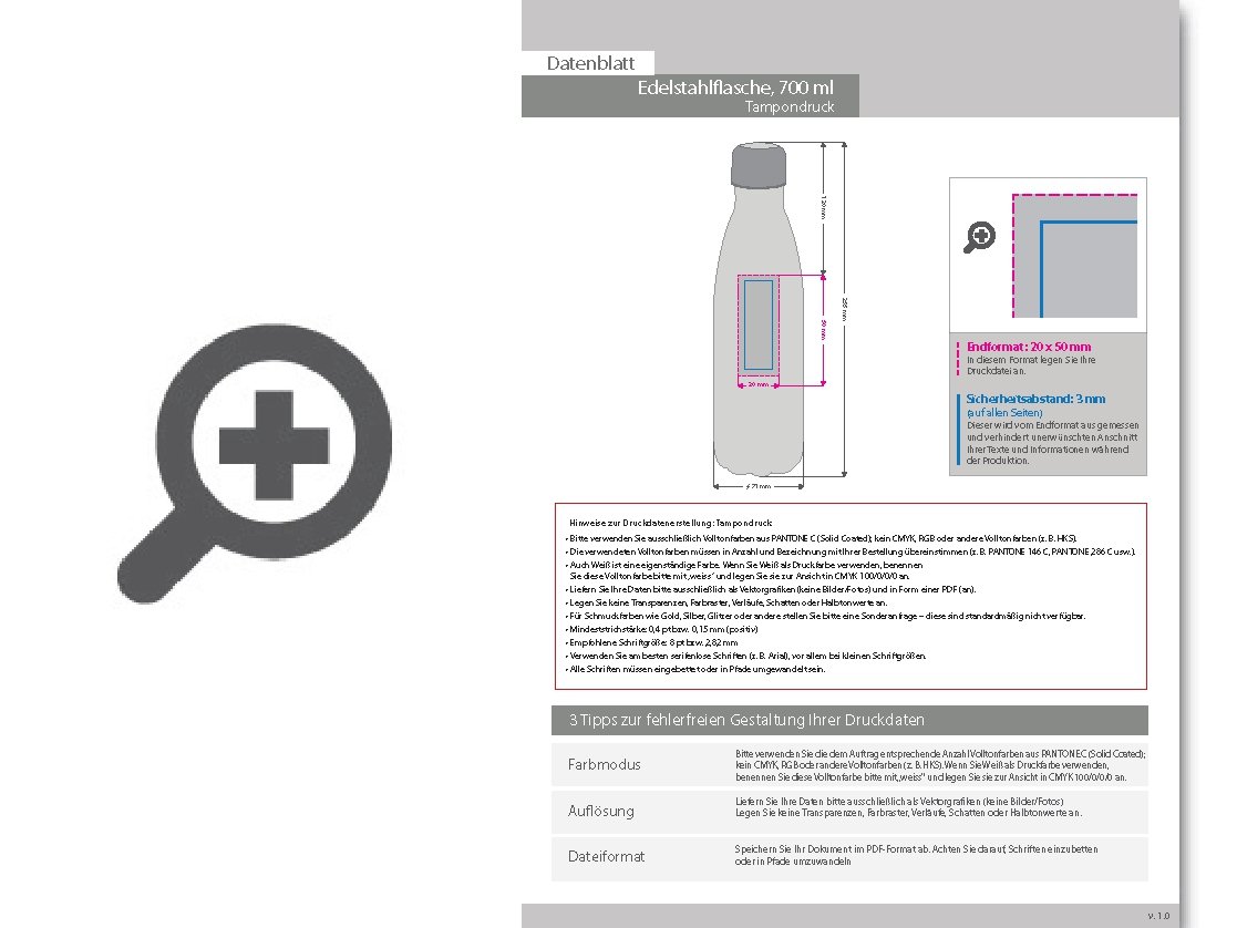 Product Bild edelstahlflasche_700_ml__1-farbig__einseitig_bedruckt